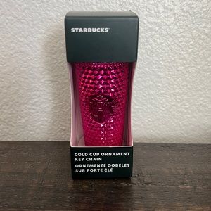 Starbucks Cold Cup Ornament Key Chain